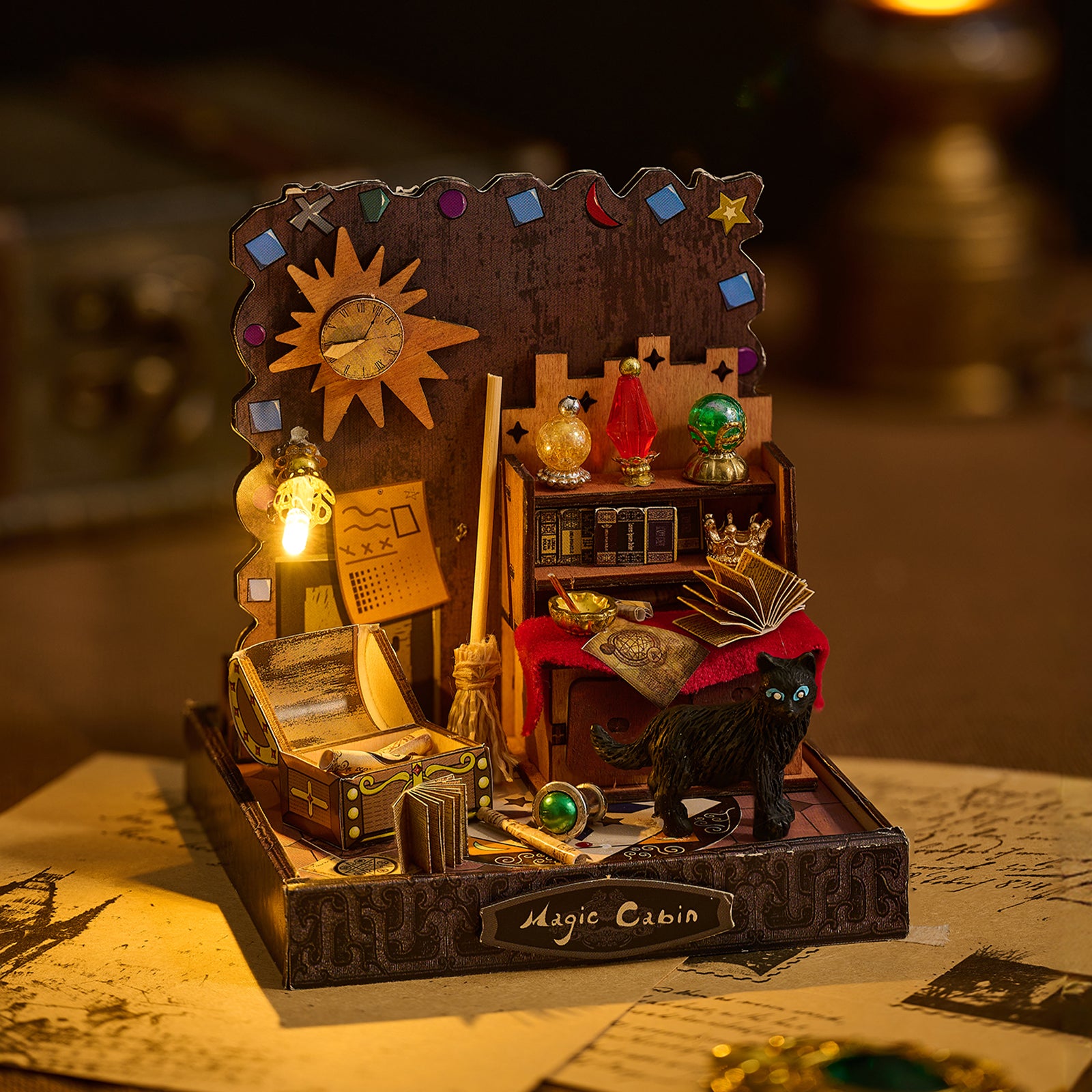 Mini Magic Cabin 3D Puzzles