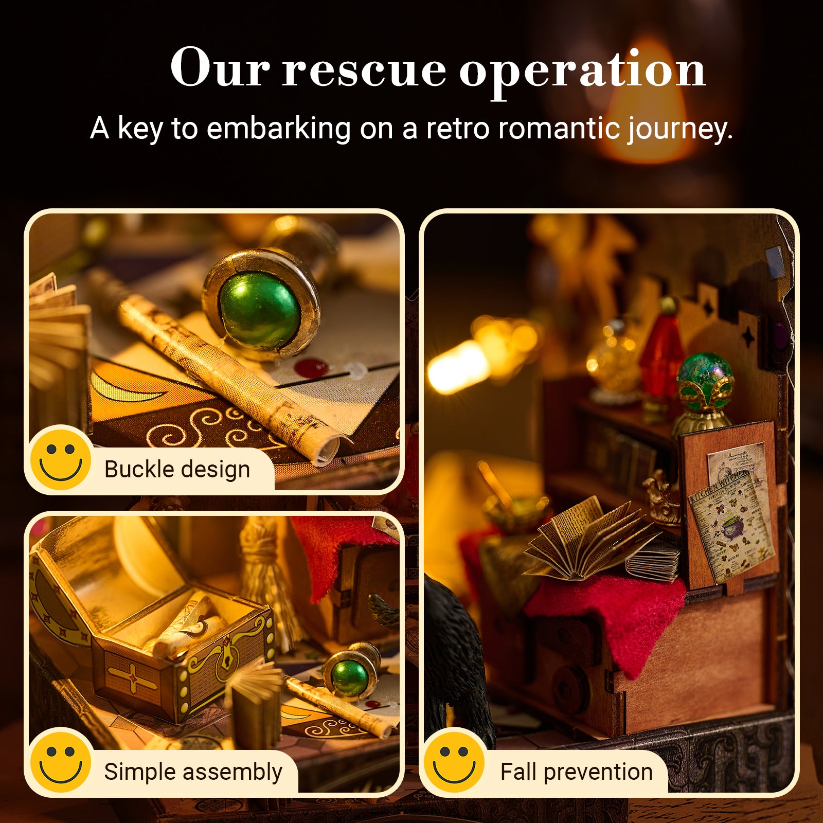 Mini Magic Cabin 3D Puzzles