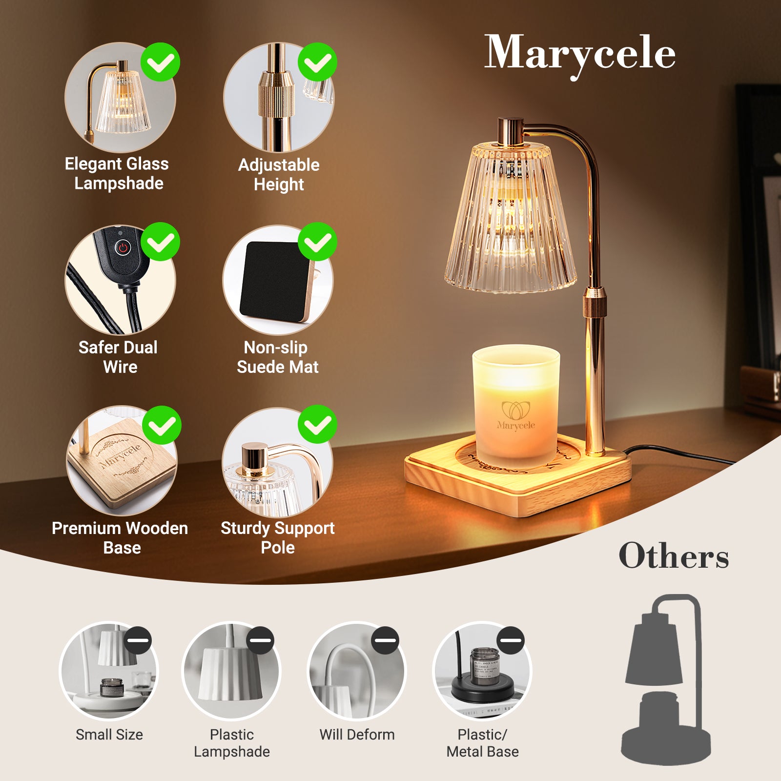 Marycele Candle Warmer Lamp