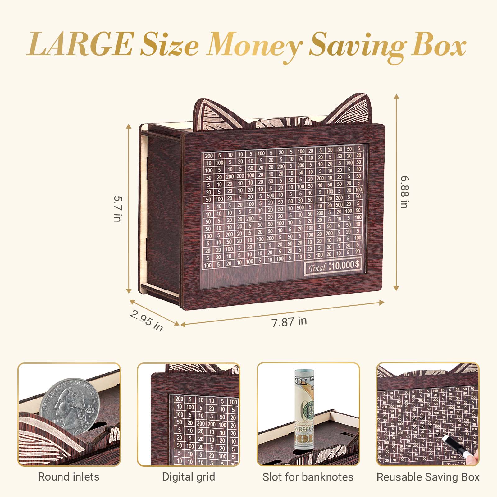 Cat Ear Deposit Box