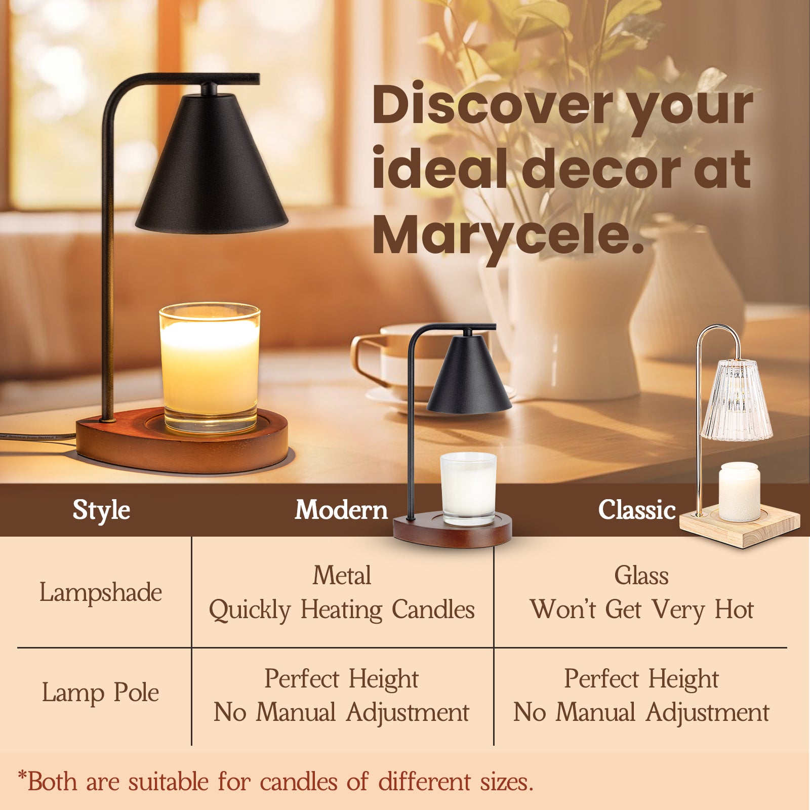 Marycele Candle Warmer Lamp