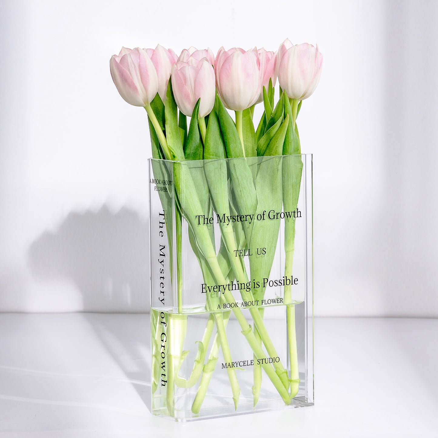 Marycele Book Vase，Gifts for Book Lovers