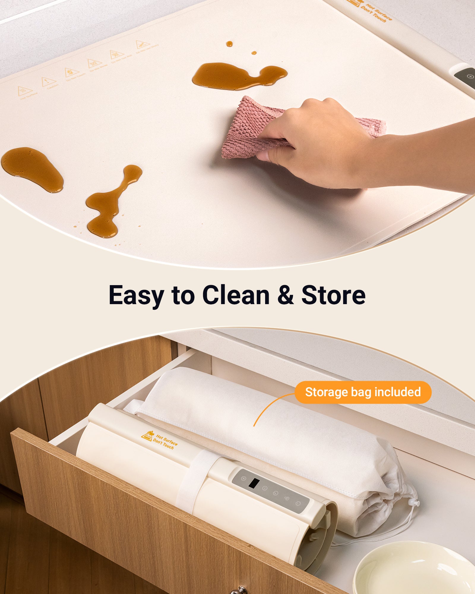 42"x16" Warming Mat for Food