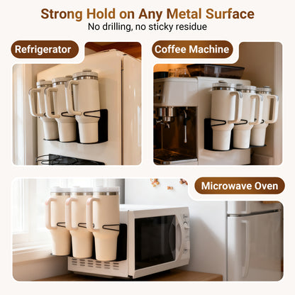 Magnetic Cup Holder for Fridge